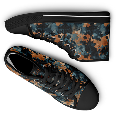 Chokefish™ Urban Peak Retro High Tops-Acid-Wash-009-2